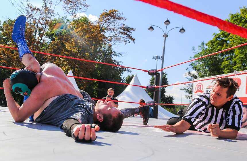 В "Лужниках" прошел "День спорта" 19 фото