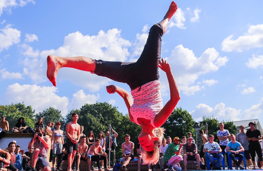 В "Лужниках" прошел "День спорта" 15 фото