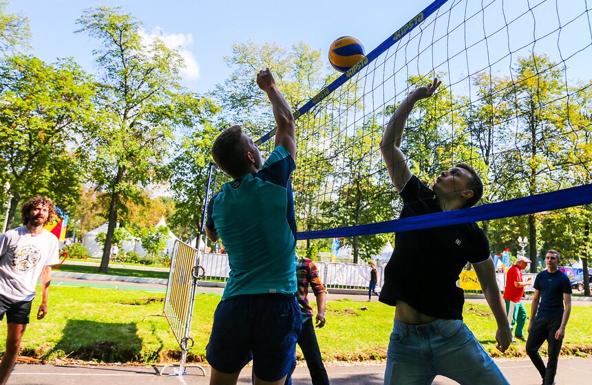 В "Лужниках" прошел "День спорта" 18 фото