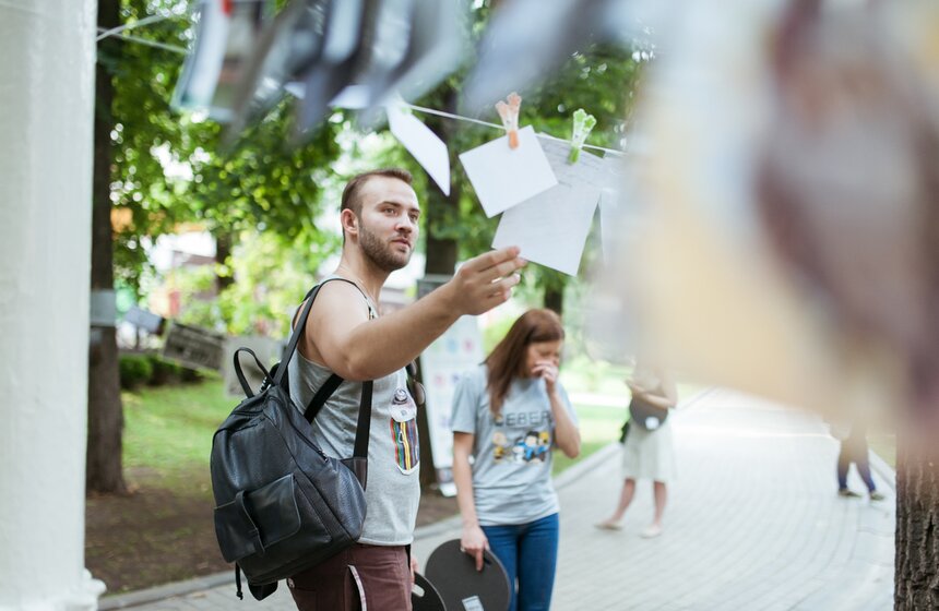 Летняя фотоакция "Сушка" от m24.ru в саду "Эрмитаж" 24 фото