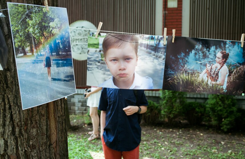 Летняя фотоакция "Сушка" от m24.ru в саду "Эрмитаж" 4 фото