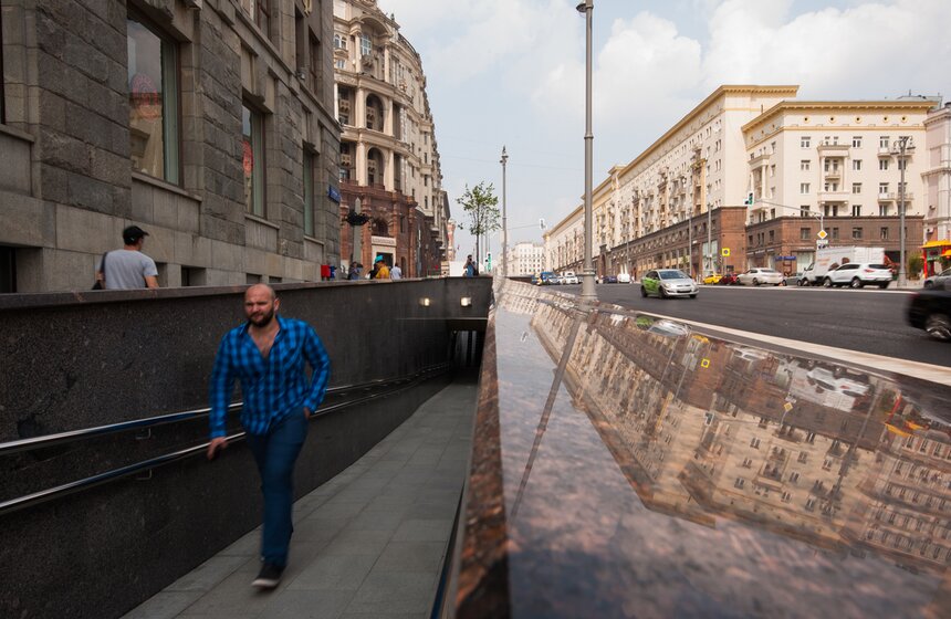 Завершилось благоустройство участка Тверской улицы 7 фото