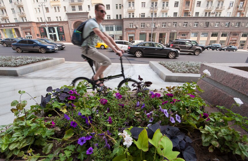 Завершилось благоустройство участка Тверской улицы 9 фото