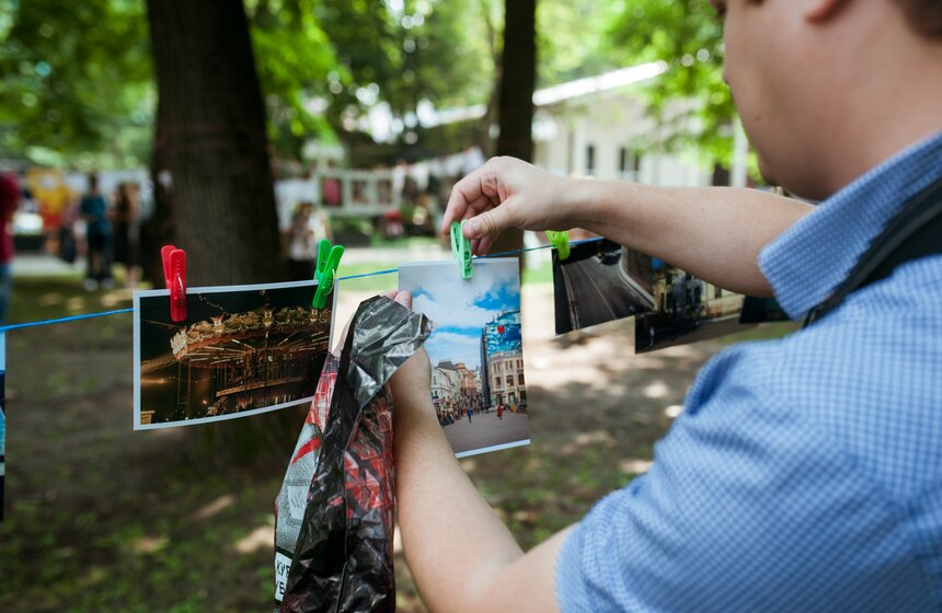 Летняя фотоакция "Сушка" от m24.ru в саду "Эрмитаж" 27 фото