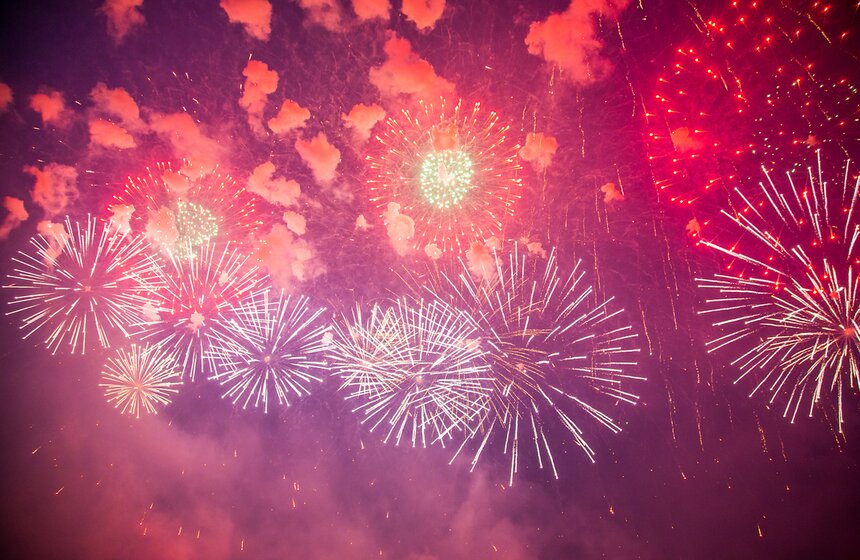 В Москве завершился фестиваль фейерверков "Ростех" 21 фото