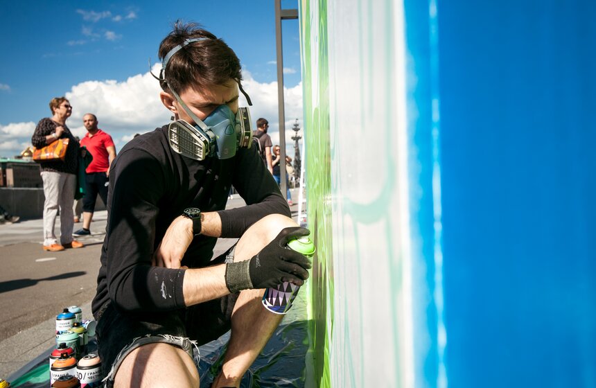 Граффити-фестиваль в МУЗЕОНе 21 фото