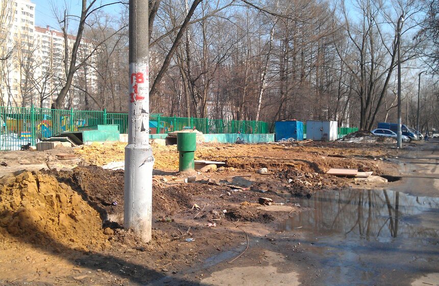 На улице Вострухина не доделали реконструкцию теплоцентрали 3 фото