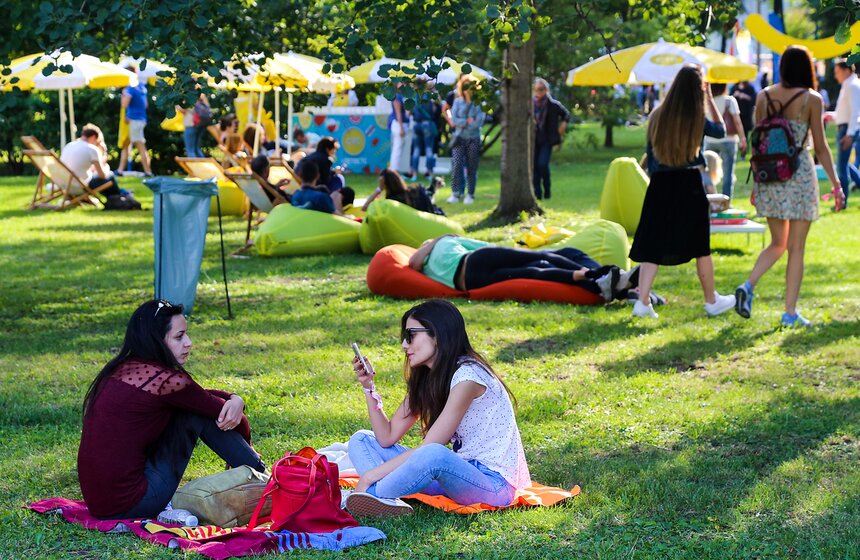 СК "Лужники" стал площадкой нового фестиваля "Ласточка" 24 фото