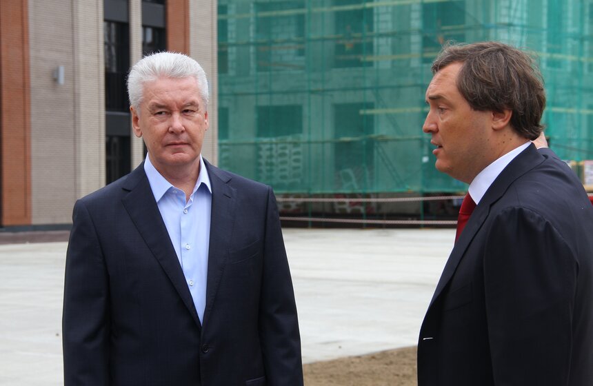 Сергей Собянин посетил стройку ЖК "Зиларт" 20 фото