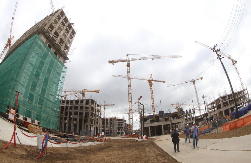 Сергей Собянин посетил стройку ЖК "Зиларт" 11 фото