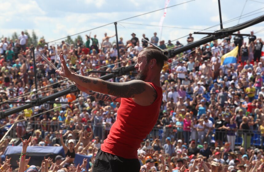 Рок-фестиваль "Нашествие" 16 фото