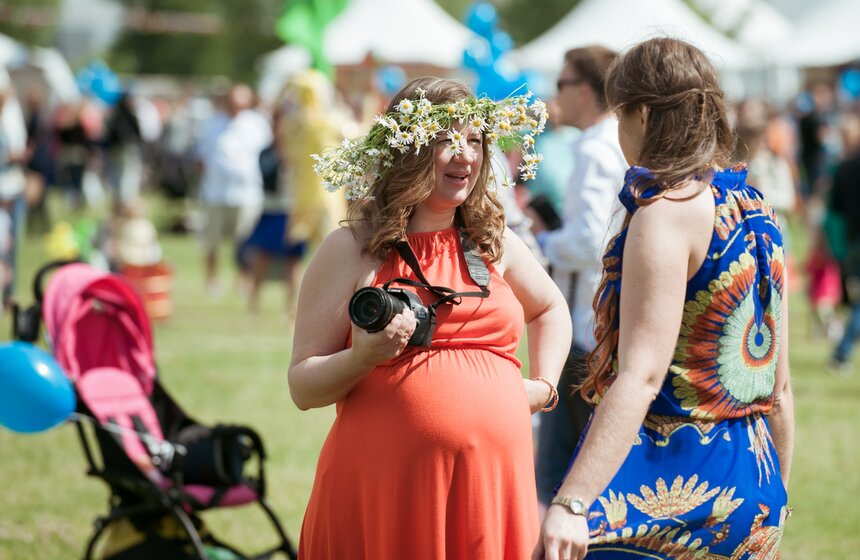 В парке "Царицыно" отпраздновали День семьи, любви и верности 25 фото