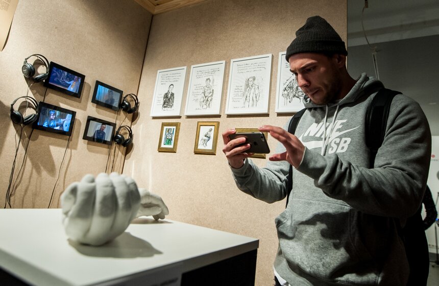 Выставка современного искусства "Инновация-2015" в ГЦСИ 7 фото