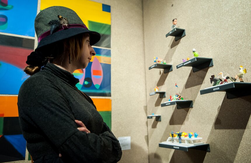 Выставка современного искусства "Инновация-2015" в ГЦСИ 13 фото