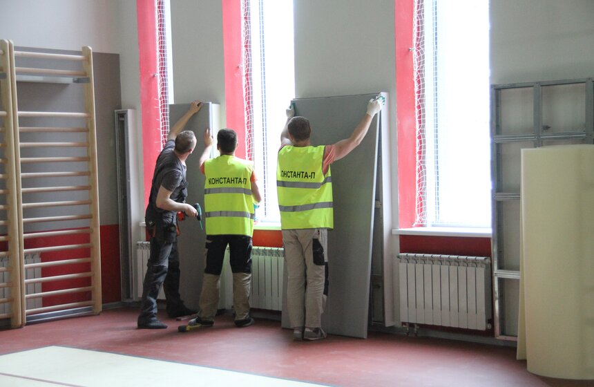 Сергей Собянин посетил школу-новостройку №1288 4 фото