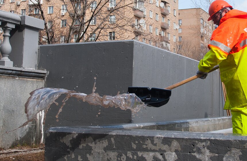 Как столичные фонтаны готовят к летнему сезону 19 фото