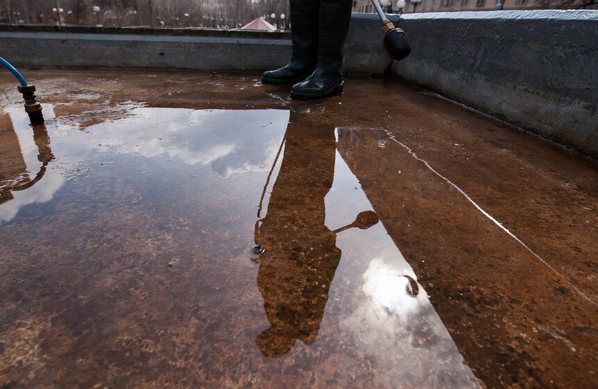 Как столичные фонтаны готовят к летнему сезону 15 фото