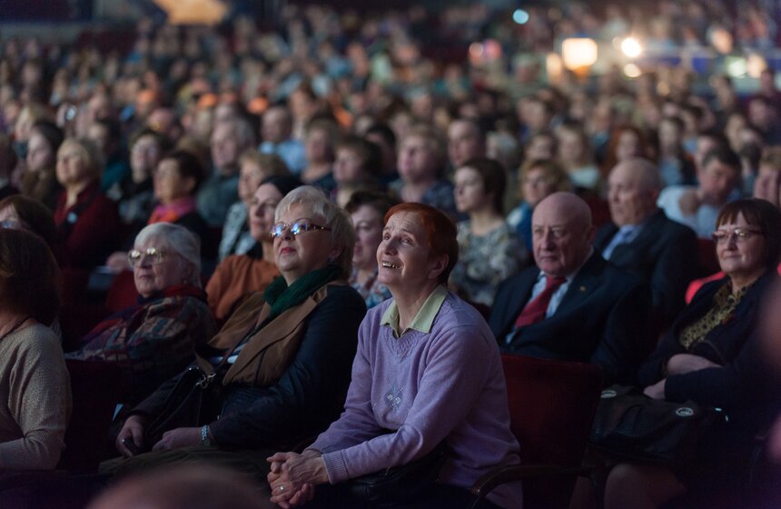 В ГКЦЗ "Россия" прошел концерт "Московская полиция – москвичам!" 35 фото