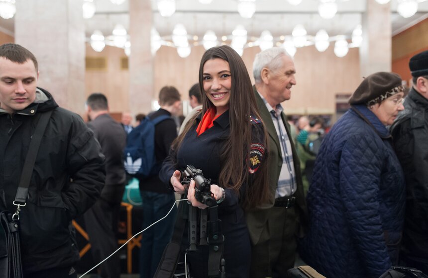 В ГКЦЗ "Россия" прошел концерт "Московская полиция – москвичам!" 13 фото
