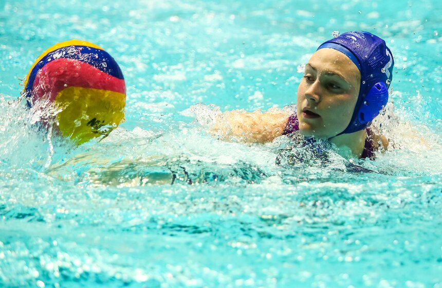 Финал чемпионата России среди женских команд по водному поло 21 фото