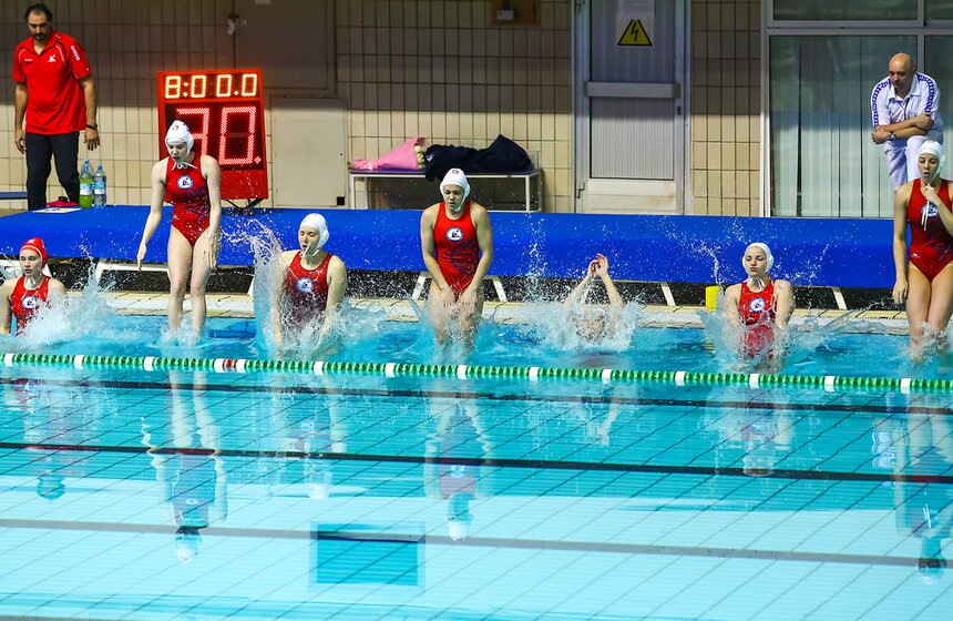 Финал чемпионата России среди женских команд по водному поло 4 фото