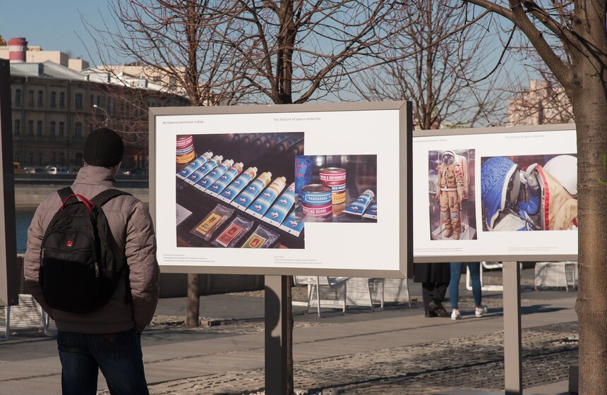 Фотовыставка "История космических побед" в МУЗЕОНе 15 фото