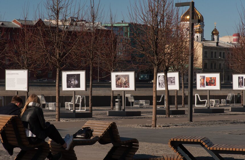 Фотовыставка "История космических побед" в МУЗЕОНе 21 фото