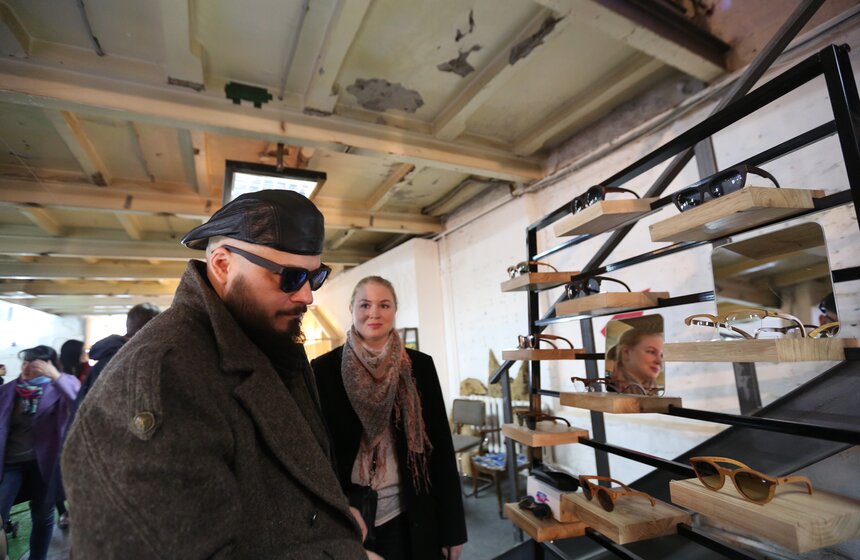 В Artplay прошла выставка работ из дерева "Wood Works" 10 фото