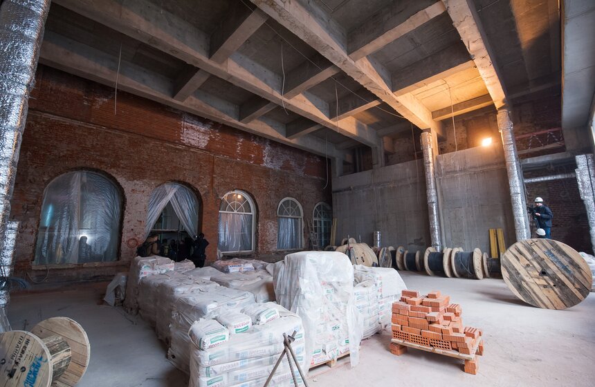 Владимир Мединский проверил ход реконструкции Малого театра 11 фото