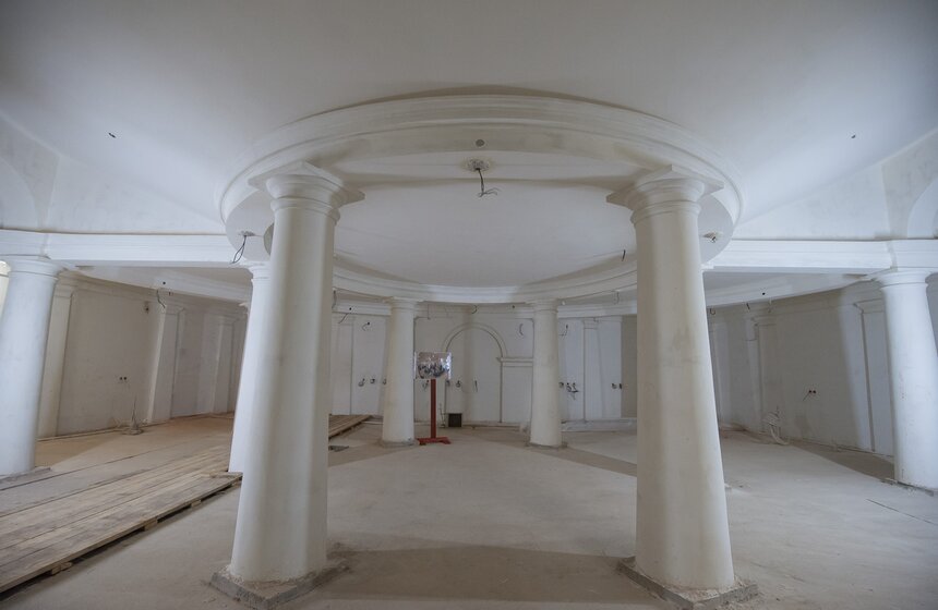 Владимир Мединский проверил ход реконструкции Малого театра 7 фото