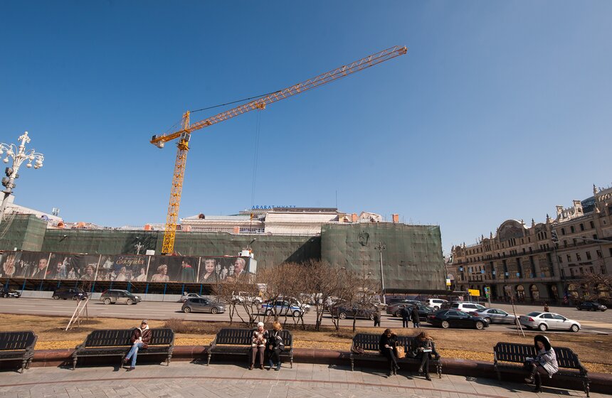 Владимир Мединский проверил ход реконструкции Малого театра 36 фото