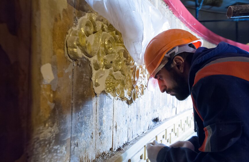 Владимир Мединский проверил ход реконструкции Малого театра 18 фото