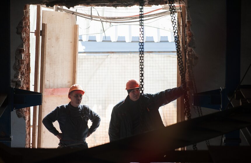 Владимир Мединский проверил ход реконструкции Малого театра 28 фото