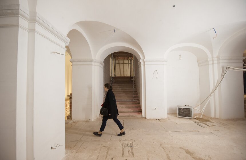 Владимир Мединский проверил ход реконструкции Малого театра 22 фото