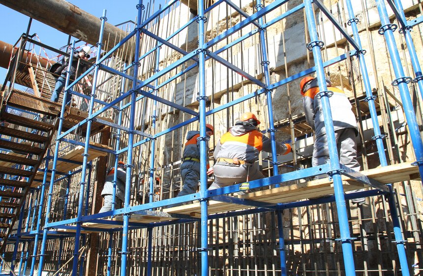 Мэр осмотрел строящуюся станцию "Мичуринский проспект" 8 фото