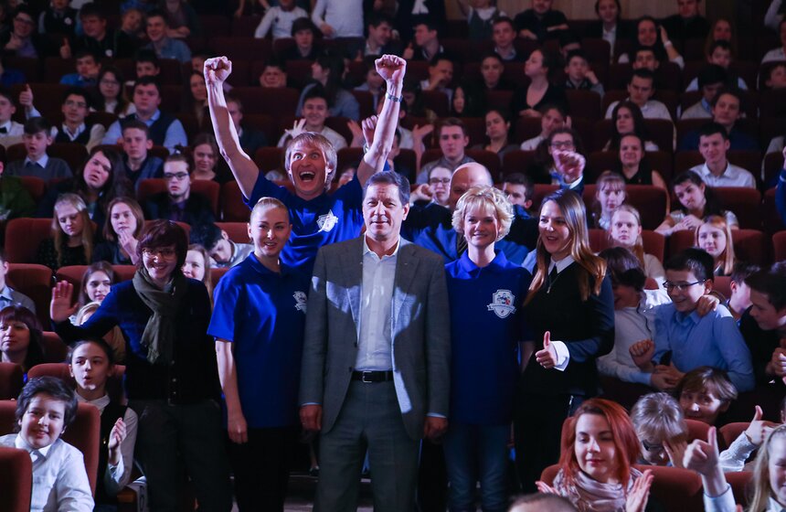 Спортивный праздник в Московском дворце пионеров 11 фото