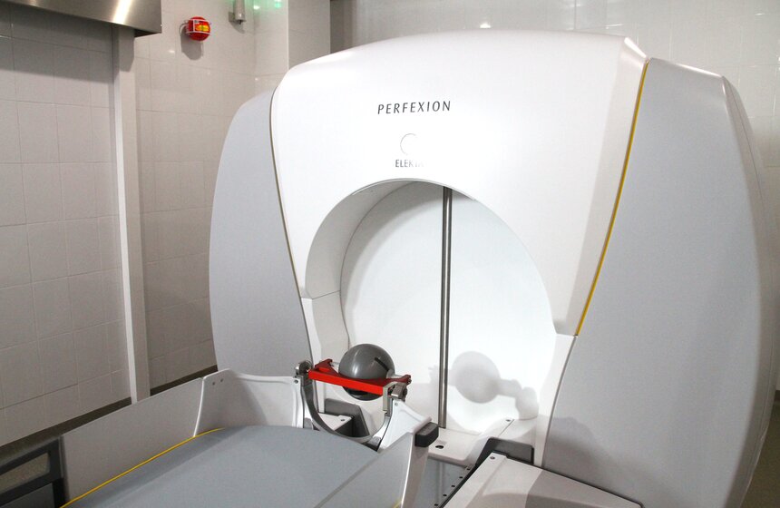 Сергей Собянин посетил Центр радиохирургии НИИ Склифосовского 11 фото