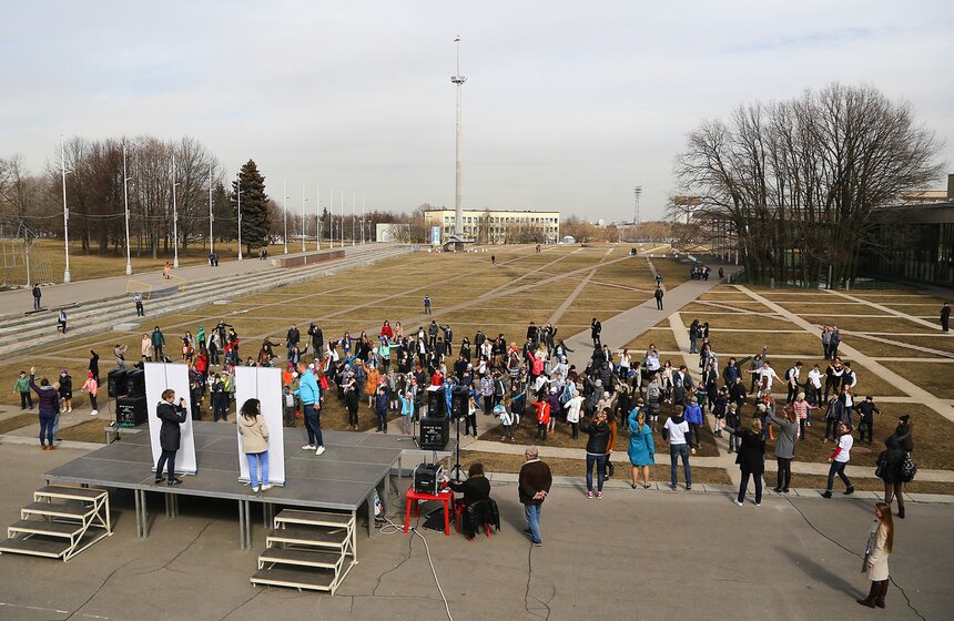 Спортивный праздник в Московском дворце пионеров 24 фото
