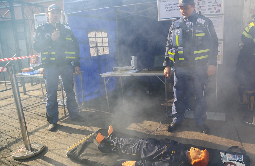 Журналистам показали кузницу добровольных пожарных 20 фото