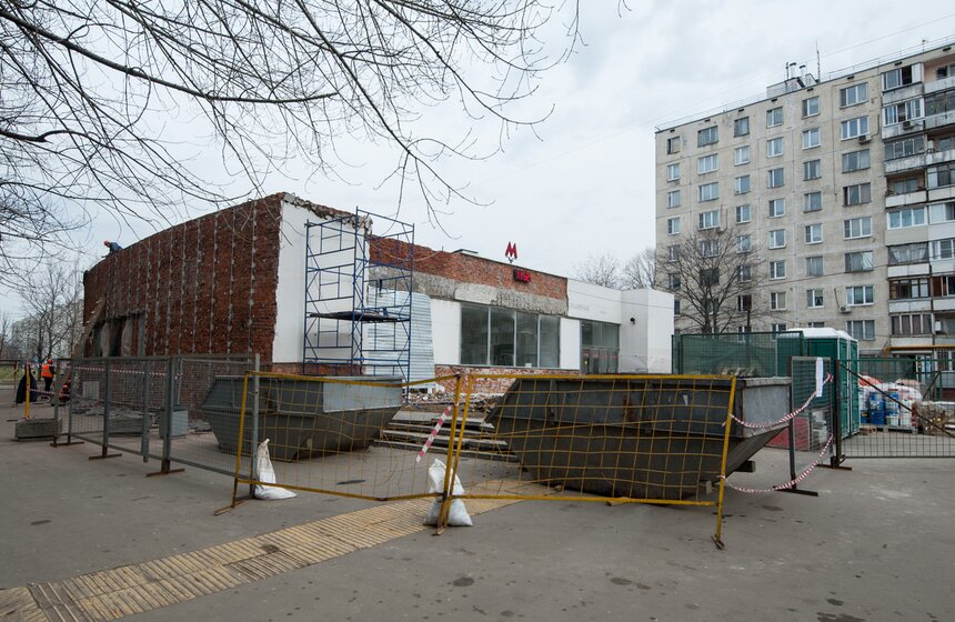 Журналистам продемонстрировали ход работ на станции "Планерная" 18 фото