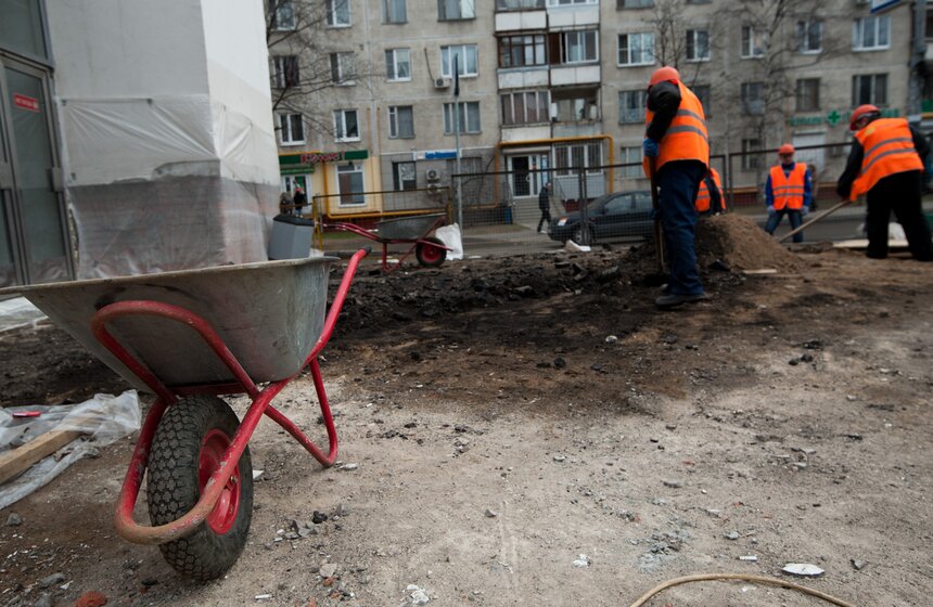 Журналистам продемонстрировали ход работ на станции "Планерная" 4 фото