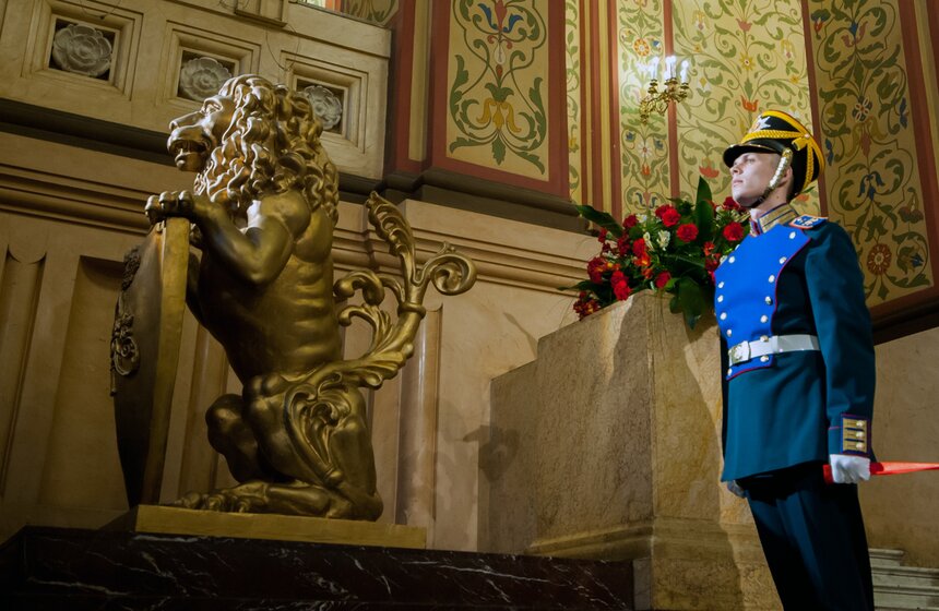 Посвященная Президентскому полку выставка открылась в Москве 12 фото