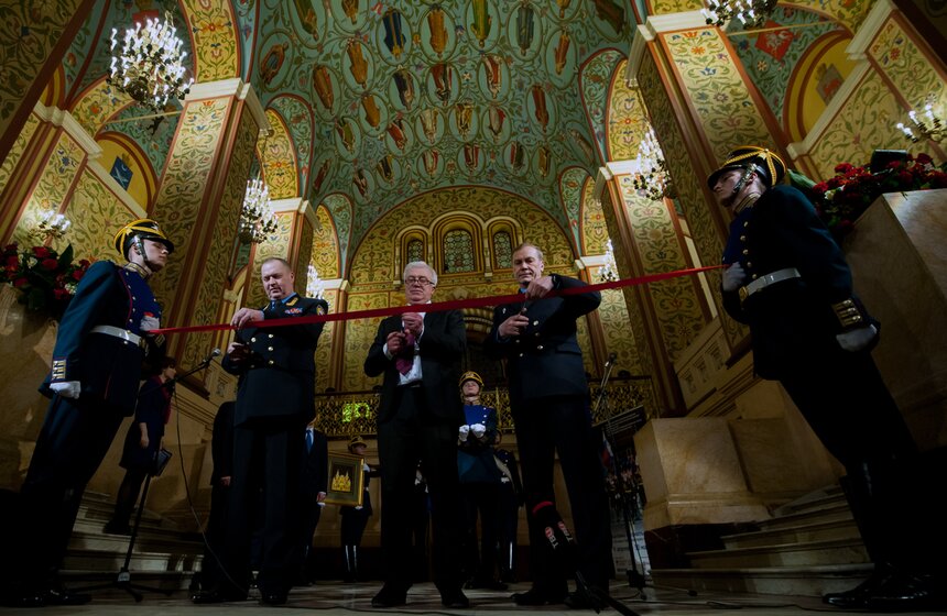 Посвященная Президентскому полку выставка открылась в Москве 15 фото