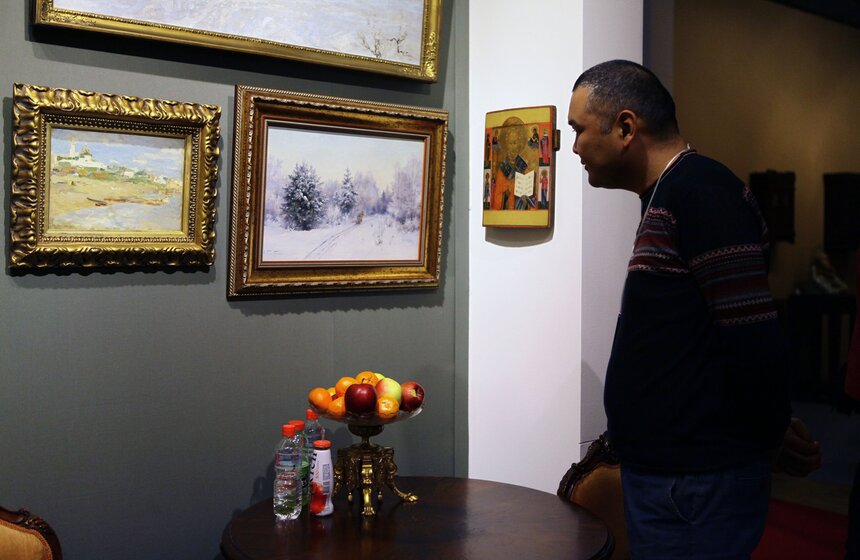 В ЦДХ открылся Российский антикварный салон 5 фото