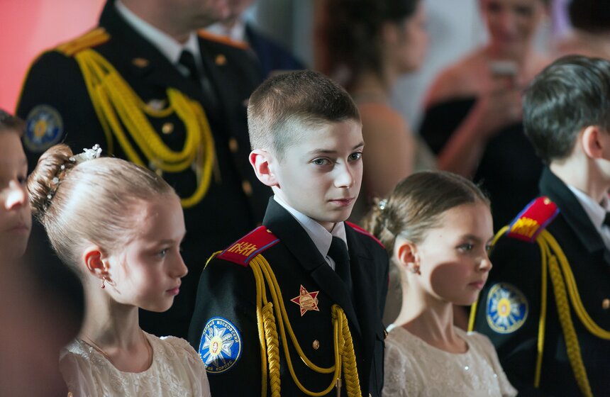В Доме Пашкова состоялся первый московский кадетский бал 10 фото