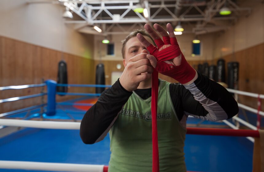 Тренировка по шахбоксу в "Сокольниках" 8 фото