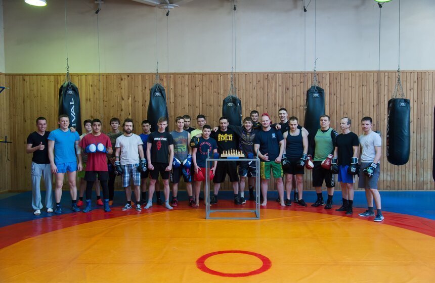 Тренировка по шахбоксу в "Сокольниках" 1 фото