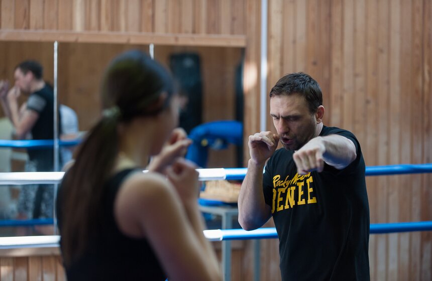 Тренировка по шахбоксу в "Сокольниках" 5 фото