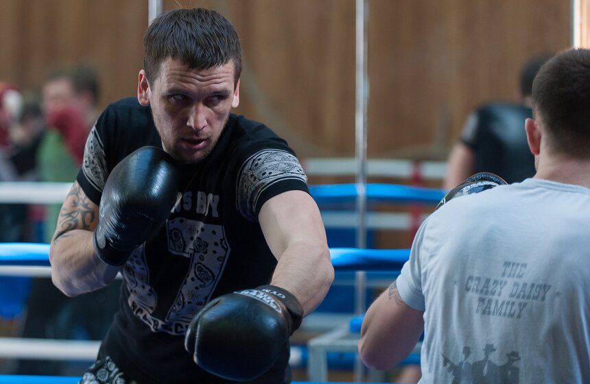 Тренировка по шахбоксу в "Сокольниках" 11 фото