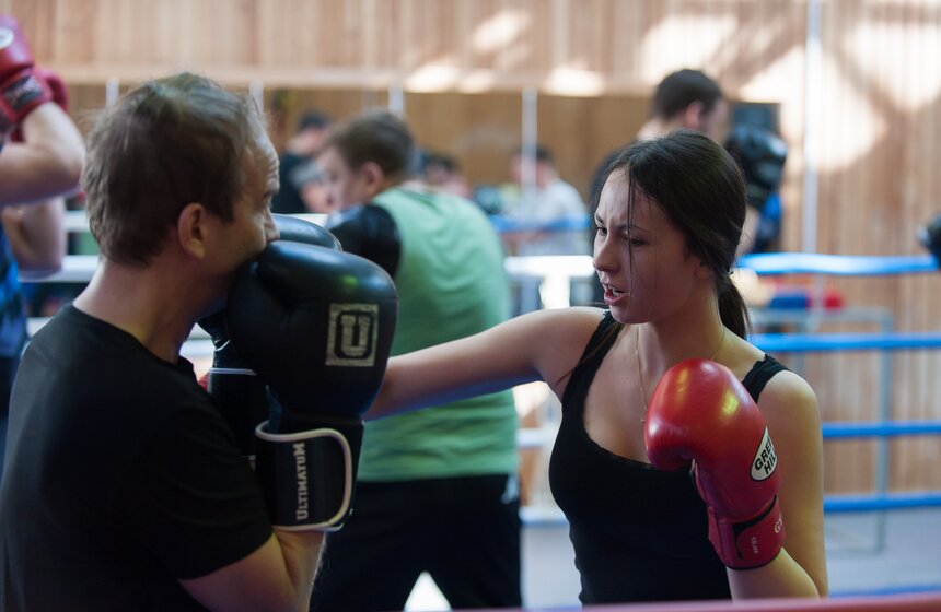 Тренировка по шахбоксу в "Сокольниках" 12 фото